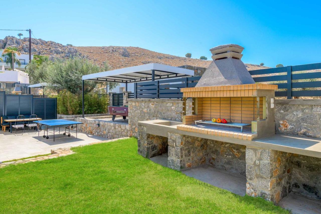 Lambis Harmonia Villa Líndos Екстериор снимка